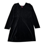 Liu Jo Abito In Velluto tinta unita Manica Lunga Nero per Bambina GF5091 NERO LIU JO 