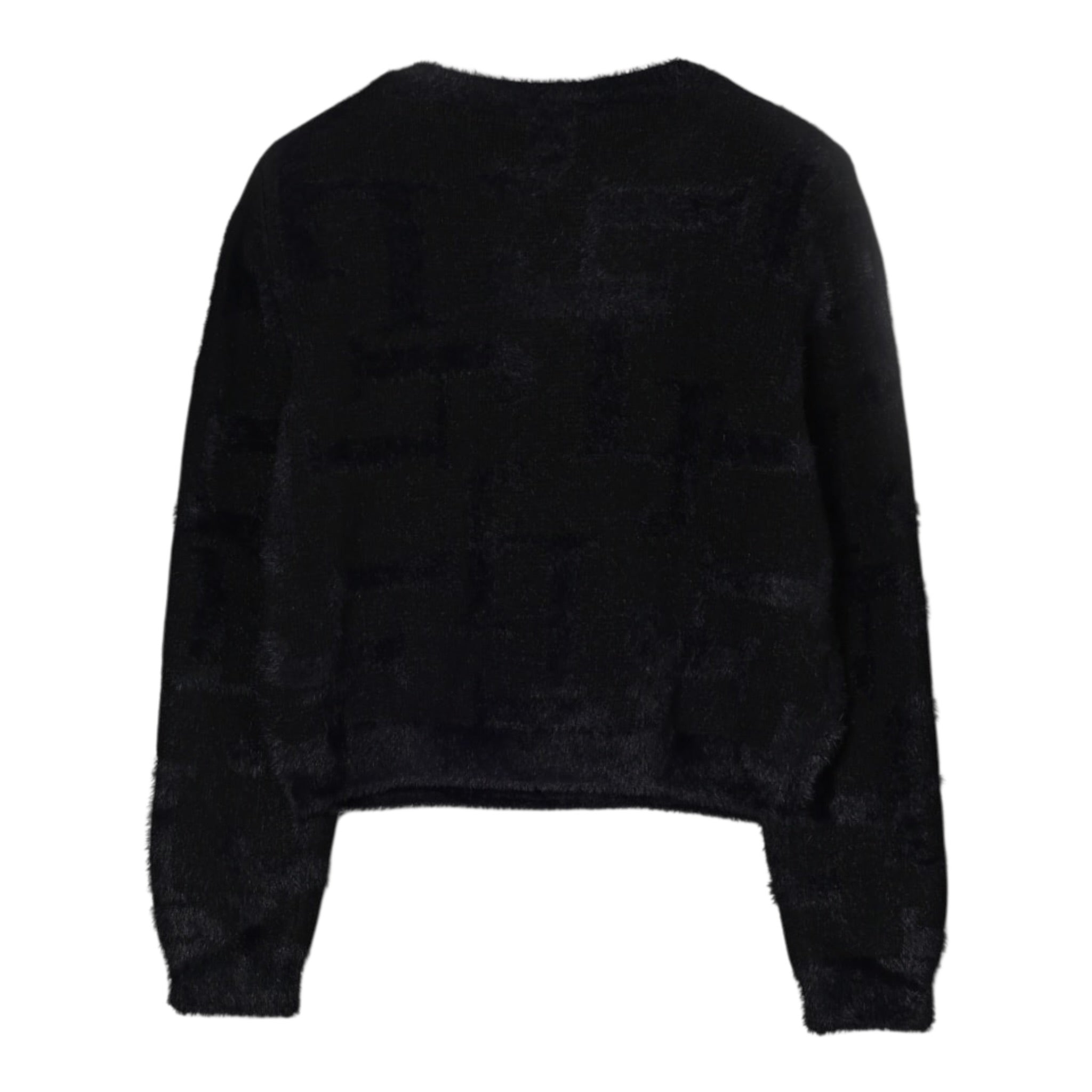 Liu Jo Maglia Girocollo tinta unita Nero per Bambina GF5110XXX NERO LIU JO 