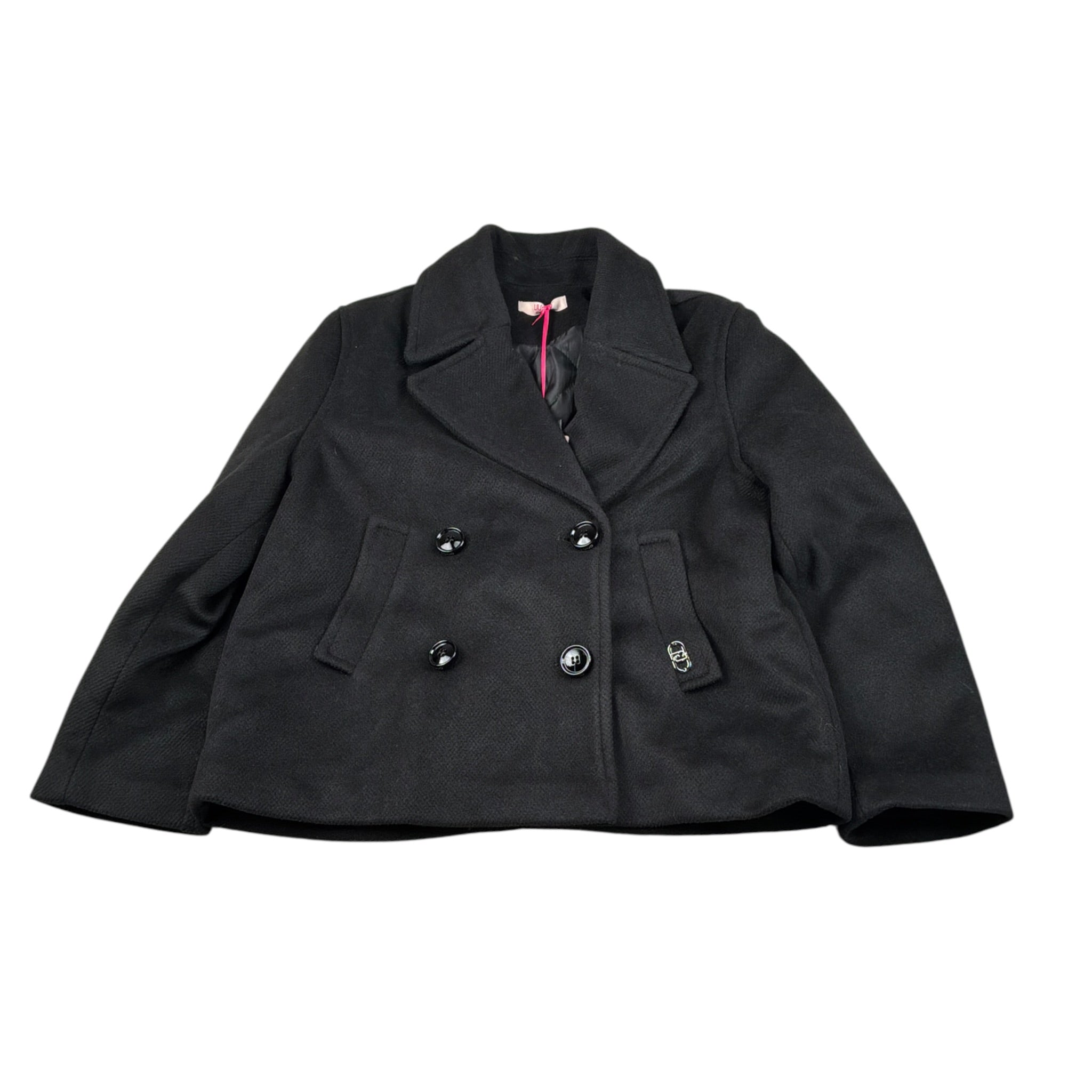 Liu Jo Cappotto tinta unita con Bottoni Nero per Bambina GF5133XX NERO LIU JO 