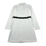 Liu Jo Abito Manica Lunga tinta unita con Cinturino Panna per Bambina GF5134 PANNA LIU JO 