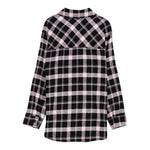Liu Jo Camicia Manica Lunga Fantasia Quadri Nero per Bambina GF5137X NERO LIU JO 
