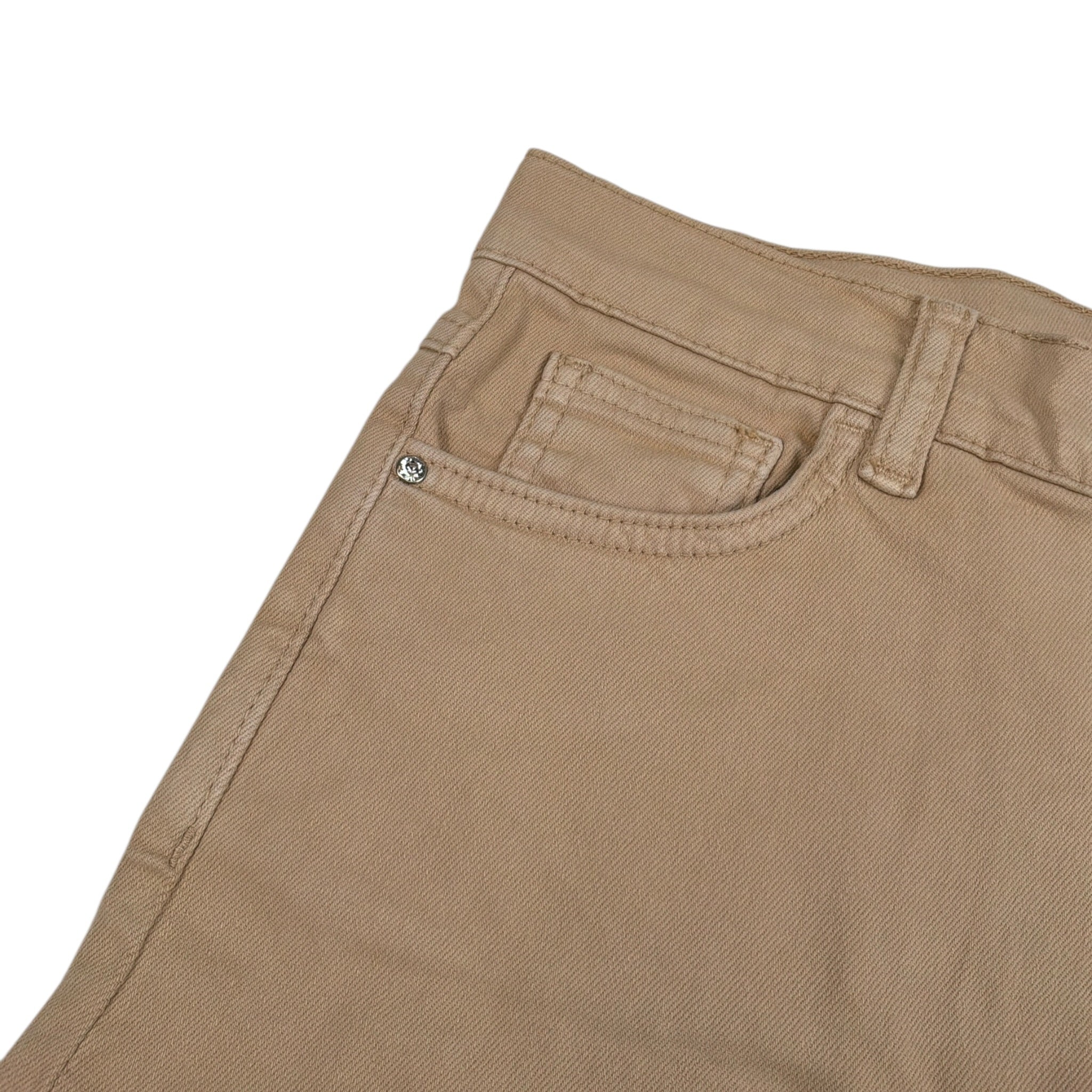 Liu Jo Pantalone tinta unita con Girovita Regolabile Beige per Bambina GF5143X BEIGE LIU JO 