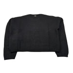 Liu Jo Maglia Girocollo tinta unita con Ricamo Nero per Bambina GF5163 NERO LIU JO 