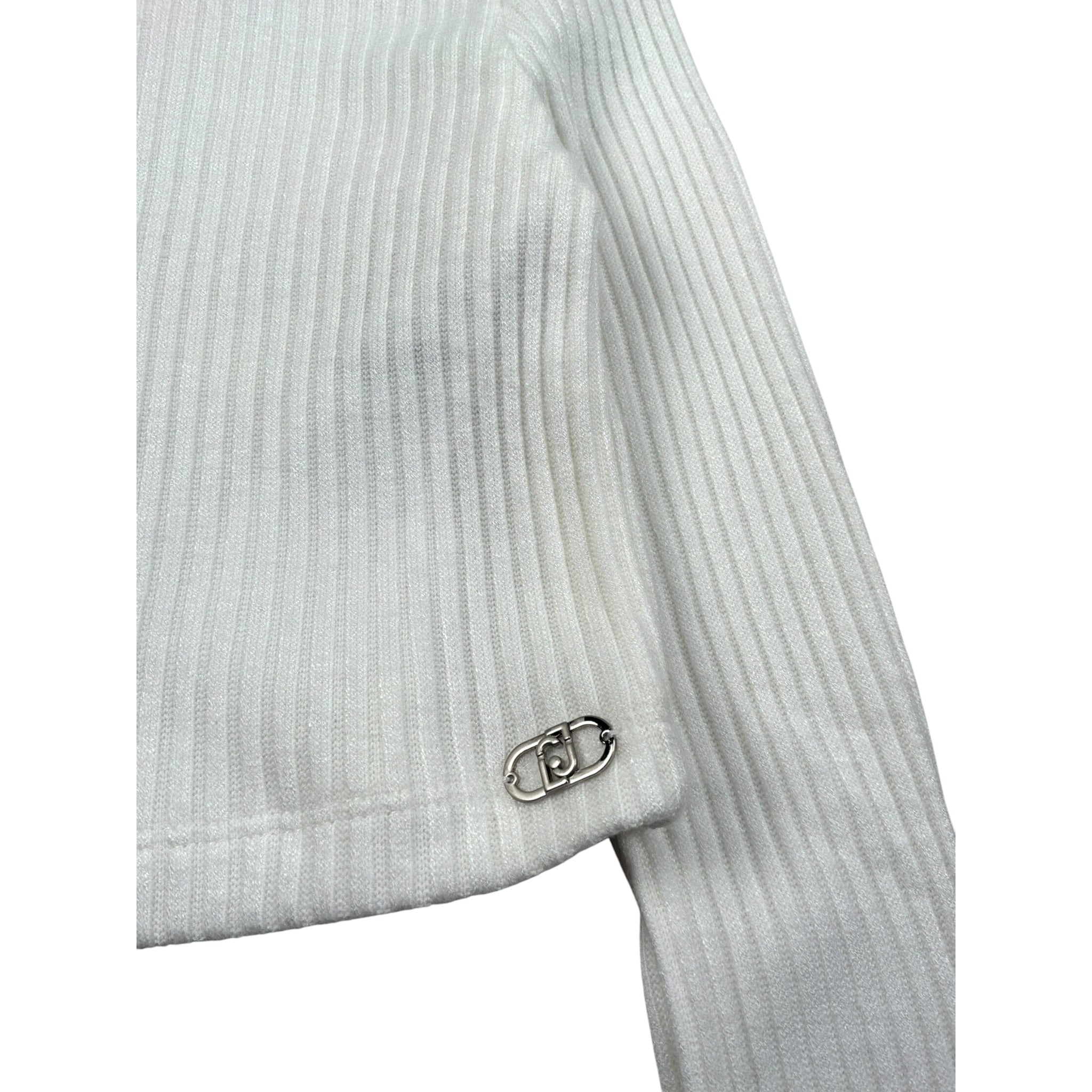 Liu Jo Maglia Girocollo tinta unita Panna per Bambina GF5177 PANNA LIU JO 