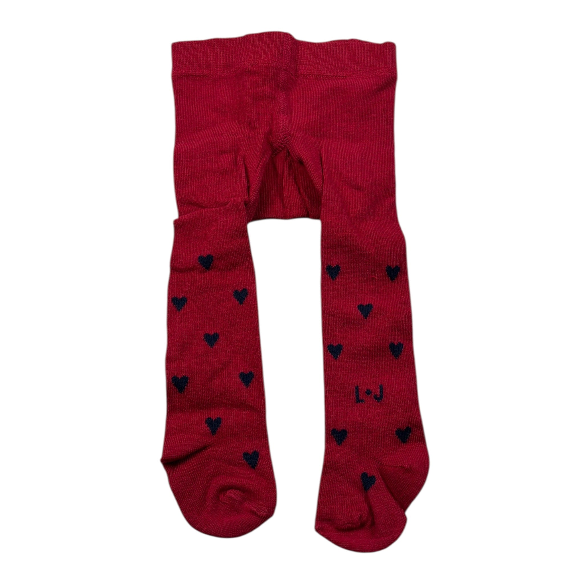Liu Jo Calze tinta unita Ricami Cuori Rosso per Neonata H69063 ROSSO LIU JO 