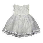 Liu Jo Abito Mezza Manica tinta unita con Tulle Bianco per Neonata HA1011 BIANCO LIU JO 
