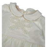 Liu Jo Abito tinta unita con Tulle Panna per Neonata HF4020 PANNA LIU JO 