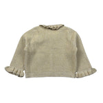 Liu Jo Cardigan tinta unita con Applicazione Oro per Neonata HF4050 ORO LIU JO 