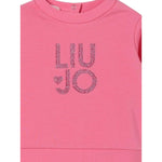 Liu Jo Felpa Chiusa Girocollo tinta unita Rosa per Neonata HF5018XXX ROSA LIU JO 