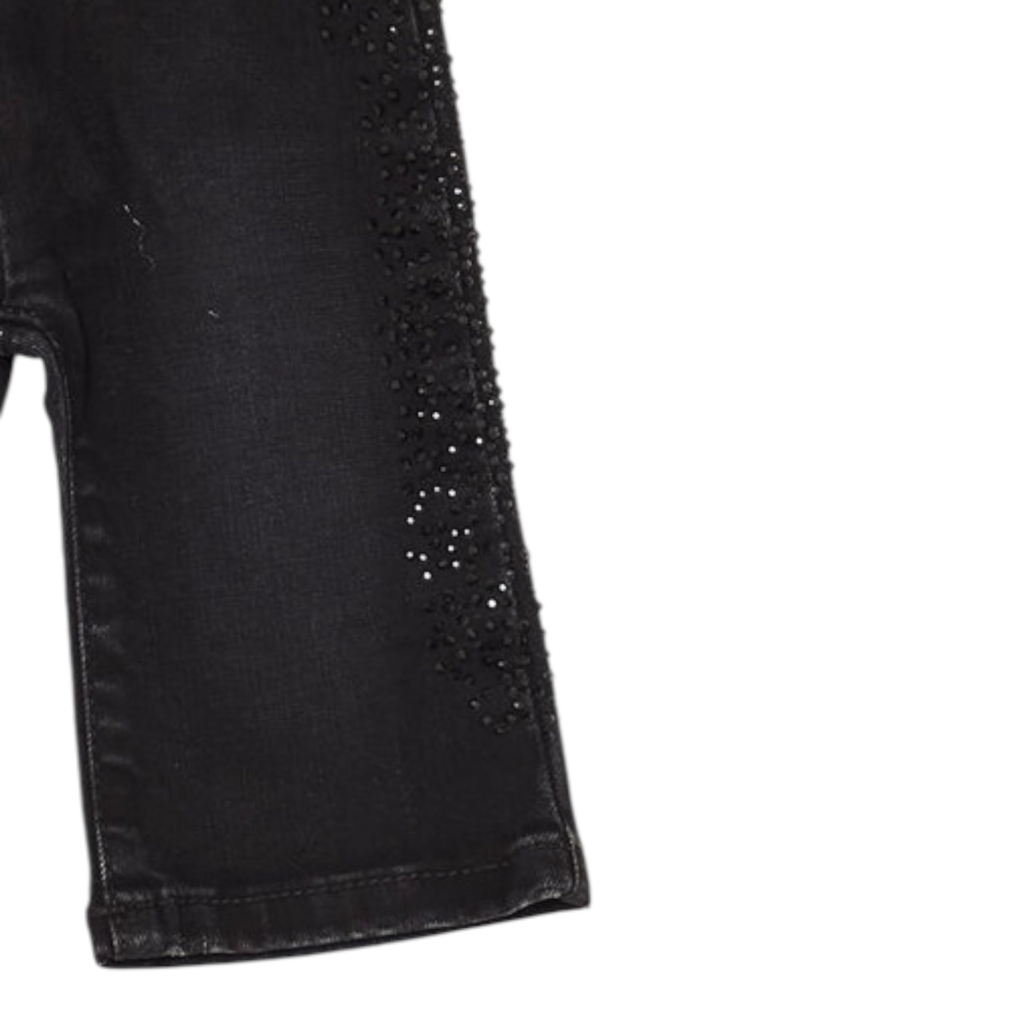 Liu Jo Jeans tinta unita con Brillantini Nero per Neonata HF5032 NERO LIU JO 