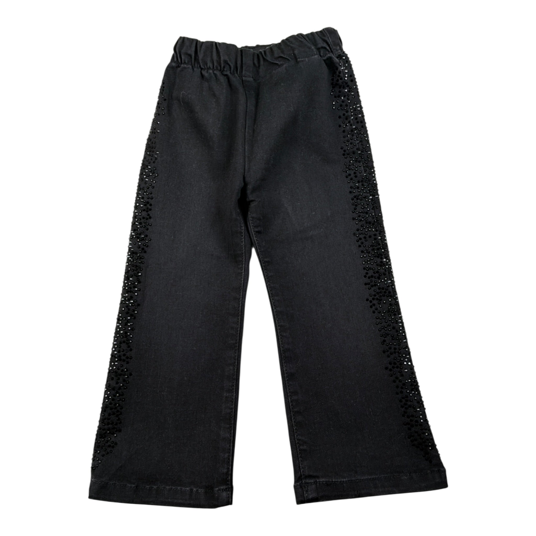 Liu Jo Jeans tinta unita con Brillantini Nero per Neonata HF5032X NERO LIU JO 
