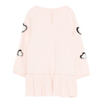 Liu Jo Abito Manica Lunga tinta unita con Cuori Rosa per Neonata HF5043 ROSA LIU JO 