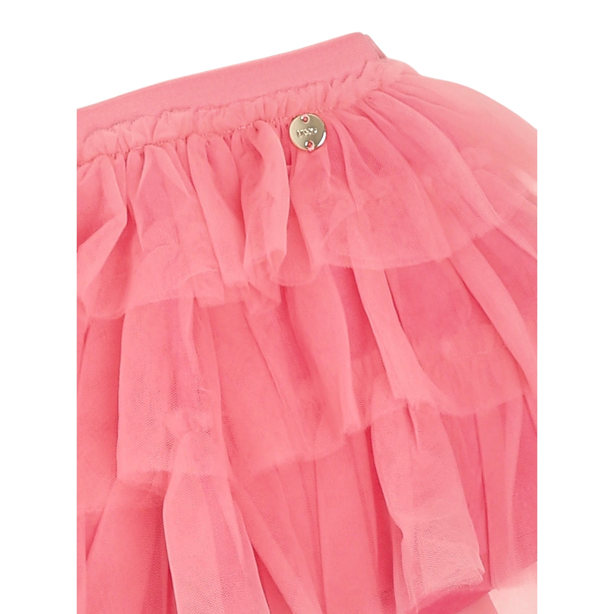 Liu Jo Gonna tinta unita In Tulle Rosa per Neonata HF5051 ROSA LIU JO 