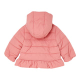 Liu Jo Giubbino tinta unita con Cappuccio Rosa per Neonata HF5054 ROSA LIU JO 