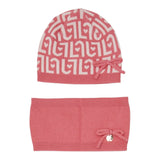 Liu Jo Set Cappello-Sciarpa tinta unita Rosa per Neonata HF5058 ROSA LIU JO 