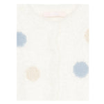 Liu Jo Cardigan tinta unita con Ricami Panna per Bambina HF5070 PANNA LIU JO 
