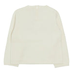 Liu Jo Maglia Girocollo tinta unita con Ricamo Logo Bianco per Neonata HF5072XXX BIANCO LIU JO 