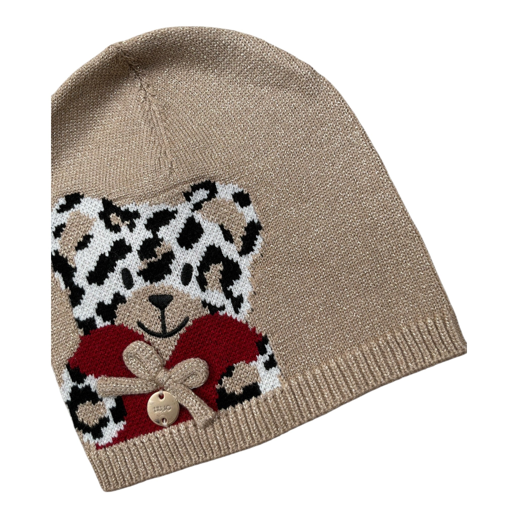 Liu Jo Cappello tinta unita con Stampa Beige per Neonata HF5082 BEIGE LIU JO 