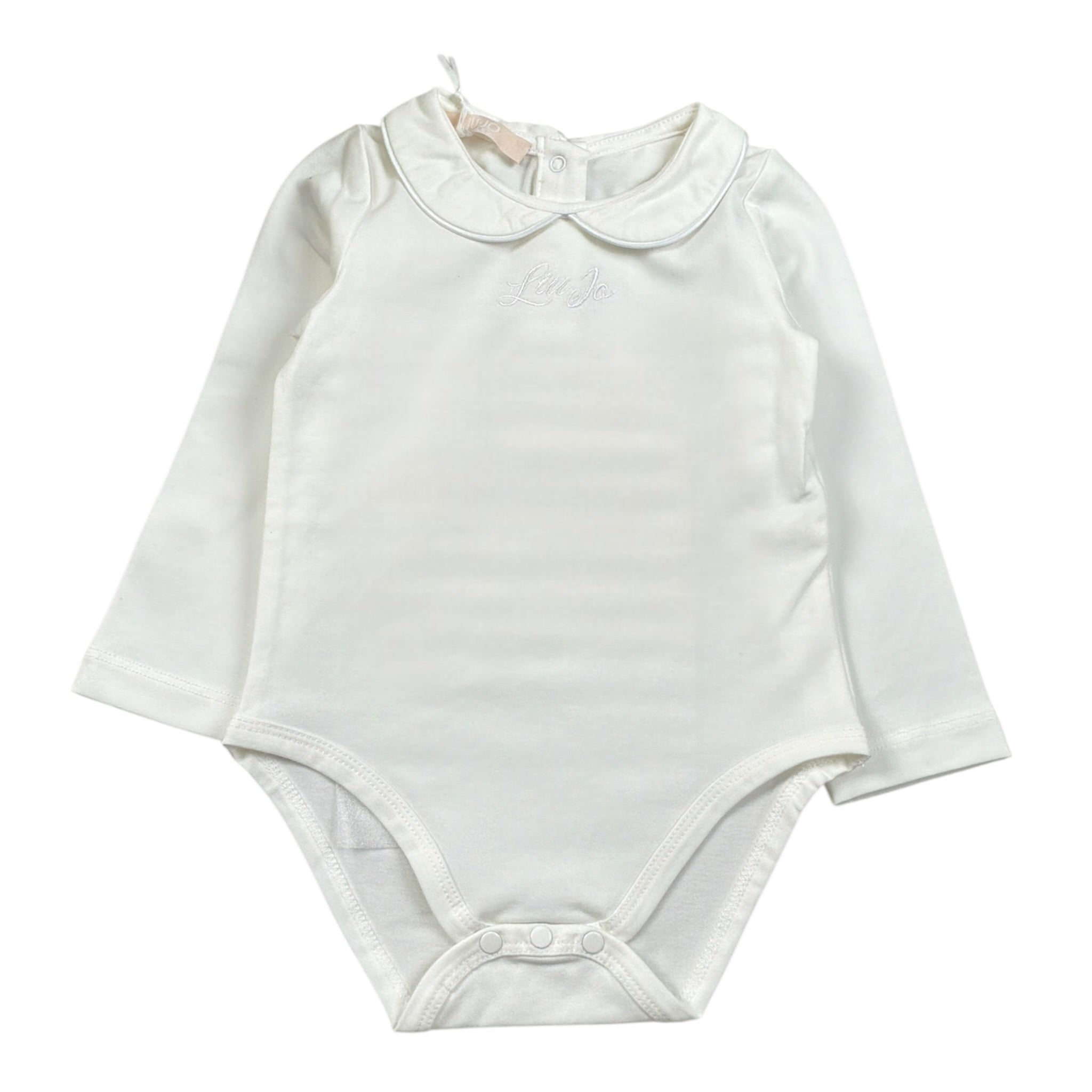 Liu Jo Body tinta unita con Colletto Bianco per Neonata HXX002 BIANCO LIU JO 
