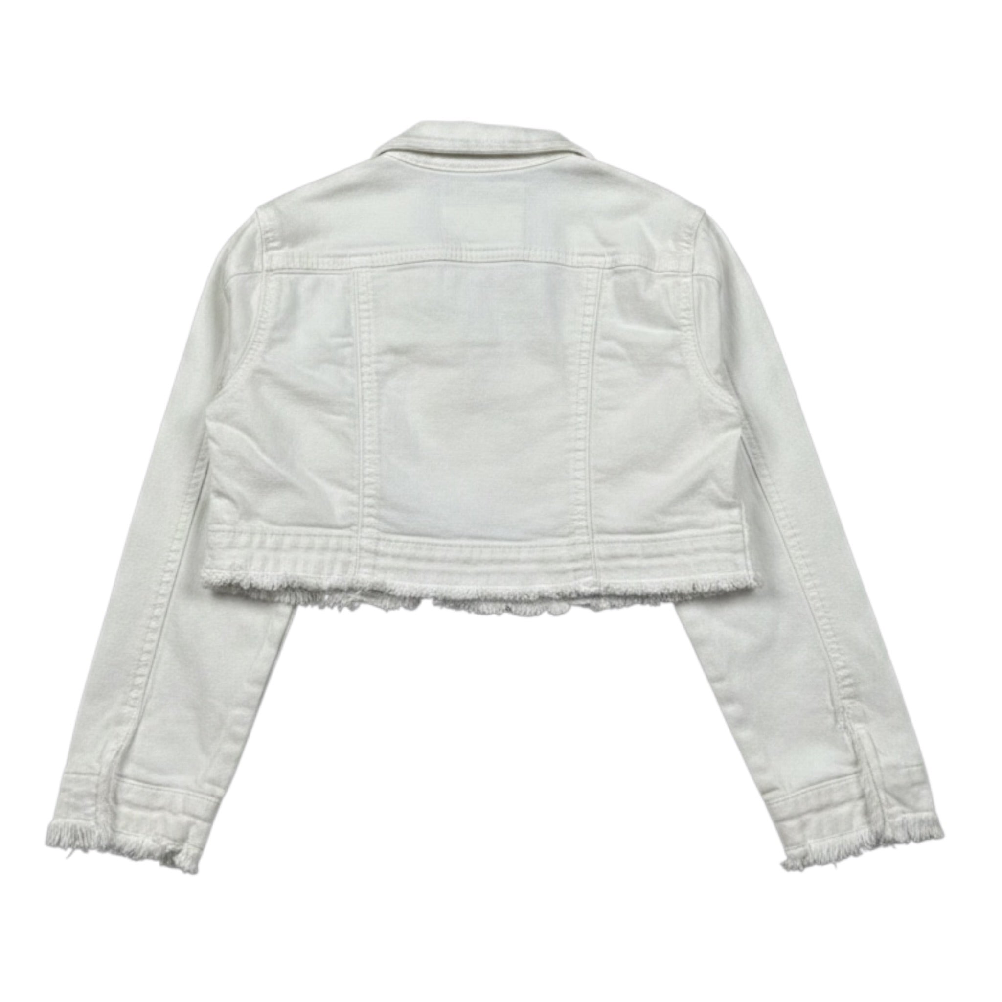 Liu Jo Giubbino In Denim tinta unita Bianco per Bambina KA4027 BIANCO LIU JO 