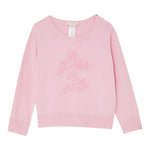 Liu Jo Maglia tinta unita con Ricamo Rosa per Bambina KA4035J ROSA LIU JO 