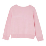 Liu Jo Maglia tinta unita con Ricamo Rosa per Neonata KA4035 ROSA LIU JO 