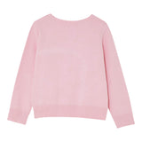 Liu Jo Maglia tinta unita con Ricamo Rosa per Neonata KA4035 ROSA LIU JO 