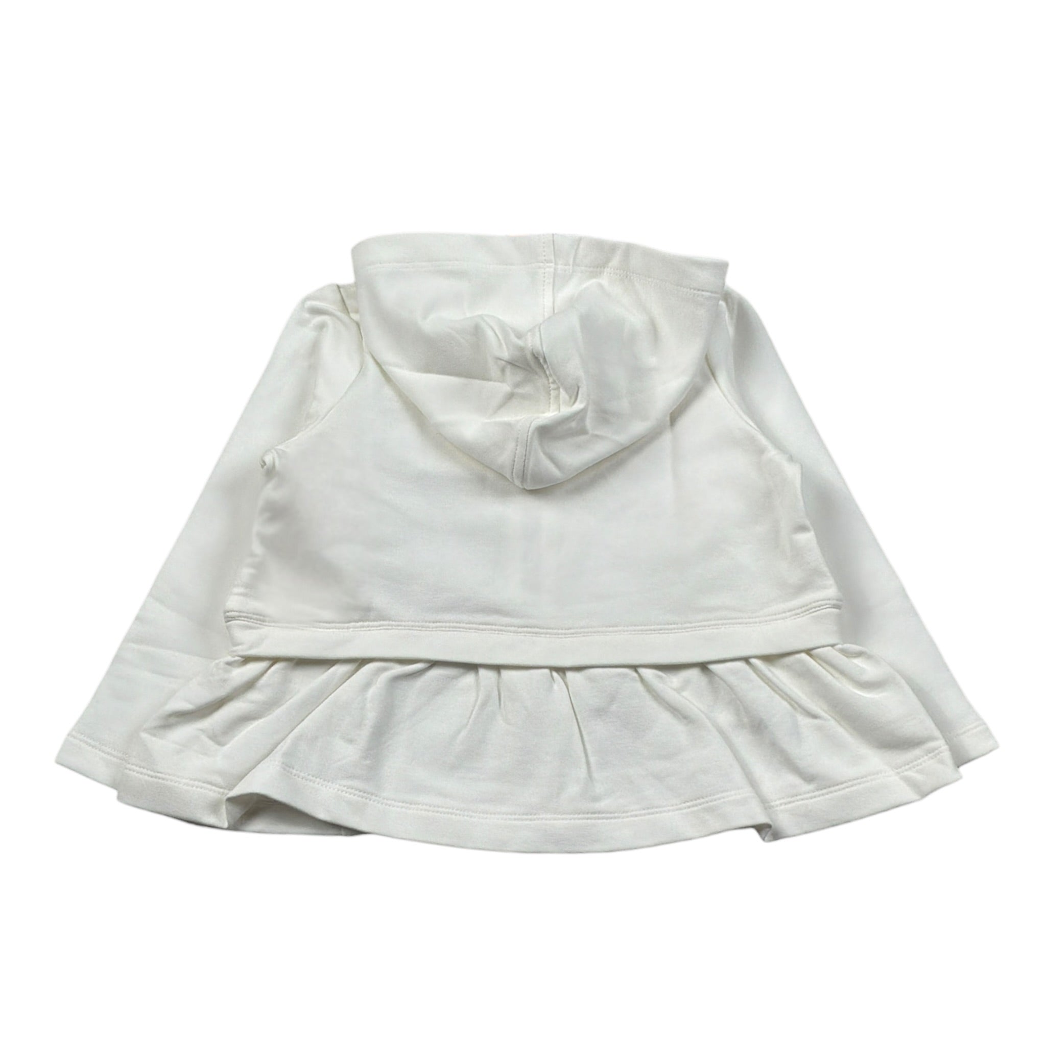 Liu Jo Felpa Xon Zip E Cappuccio tinta unita Bianco per Bambina KA4109 BIANCO LIU JO 