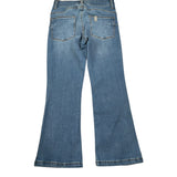 Liu Jo Jeans tinta unita Modello A Zampa Blu per Bambina KA5067 BLU LIU JO 