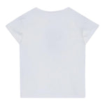 Liu Jo T-Shirt tinta unita con Stampa Bianco per Bambina KA5094J BIANCO LIU JO 