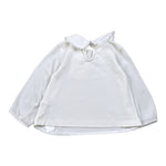 Liu Jo Camicia tinta unita con Colletto Bianco per Neonata KF2159 BIANCO LIU JO 