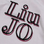 Liu Jo Shirt tinta unita con Stampa Rosa per Neonata KF3051 ROSA LIU JO 