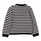 Liu Jo Maglia tinta unita con Fantasia A Righe Panna per Bambina KF3061 PANNA LIU JO 