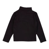 Liu Jo Shirt Collo Alto tinta unita con Logo Nero per Bambina KF4031J NERO LIU JO 