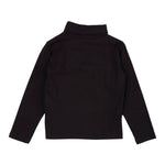 Liu Jo Shirt Collo Alto tinta unita con Logo Nero per Neonata KF4031 NERO LIU JO 