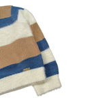 Liu Jo Maglia Tricolore con Fantasia A Righe Panna per Neonata KF4073N PANNA LIU JO 