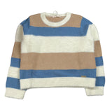 Liu Jo Maglia Tricolore con Fantasia A Righe Panna per Bambina KF4073 PANNA LIU JO 
