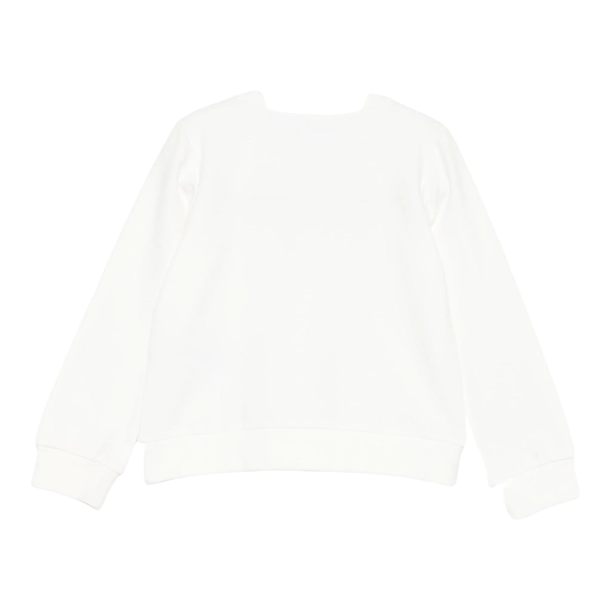 Liu Jo Felpa Chiusa Girocollo tinta unita con Brillantini Panna per Neonata KF5001 PANNA LIU JO 