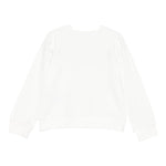 Liu Jo Felpa Chiusa Girocollo tinta unita con Brillantini Bianco per Neonata KF5001XX BIANCO LIU JO 