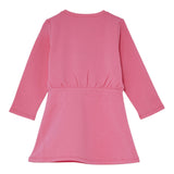Liu Jo Abito Girocollo tinta unita con Brillantini Rosa per Bambina KF5004J ROSA LIU JO 