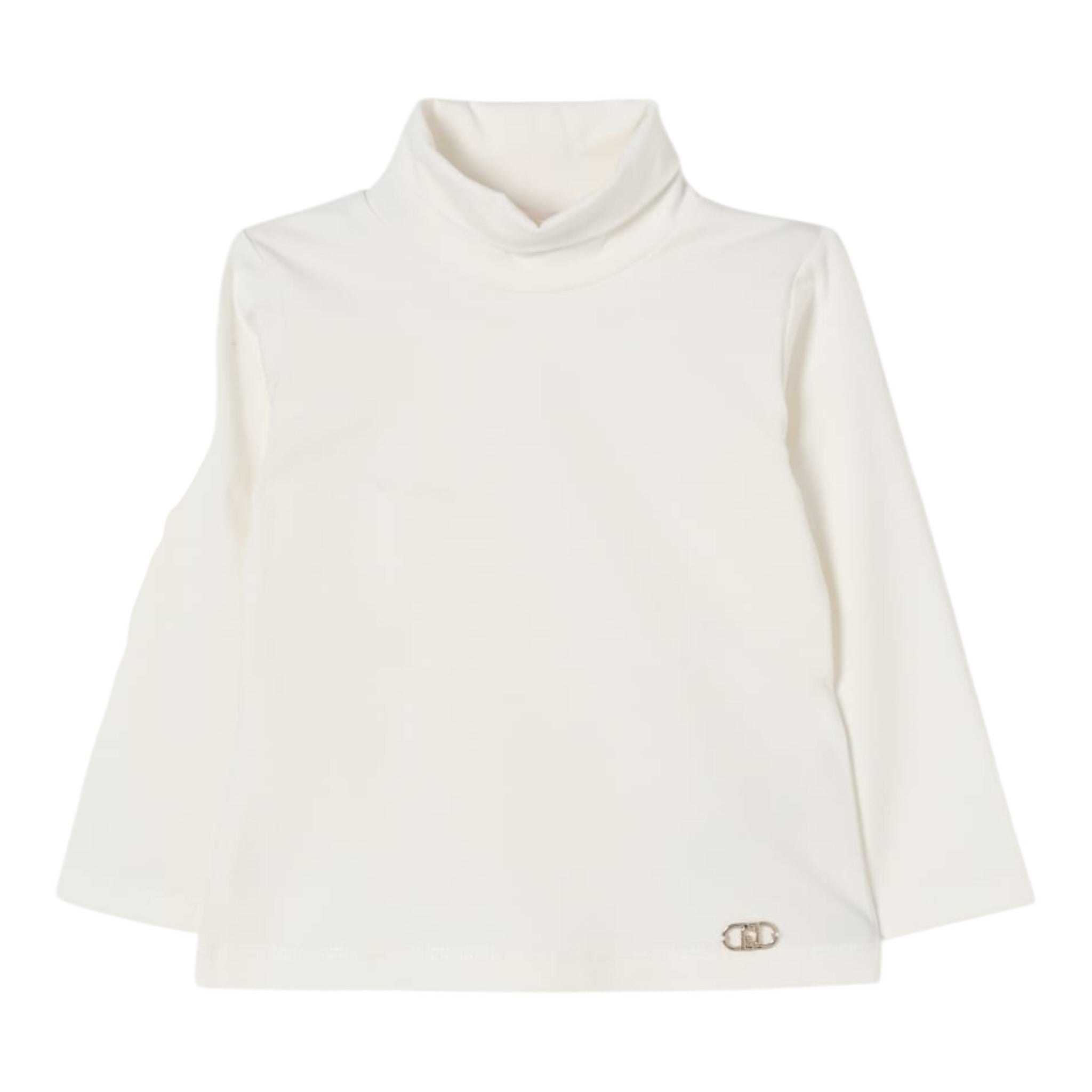 Liu Jo Shirt Collo Alto tinta unita Bianco per Bambina KF5008 BIANCO LIU JO 