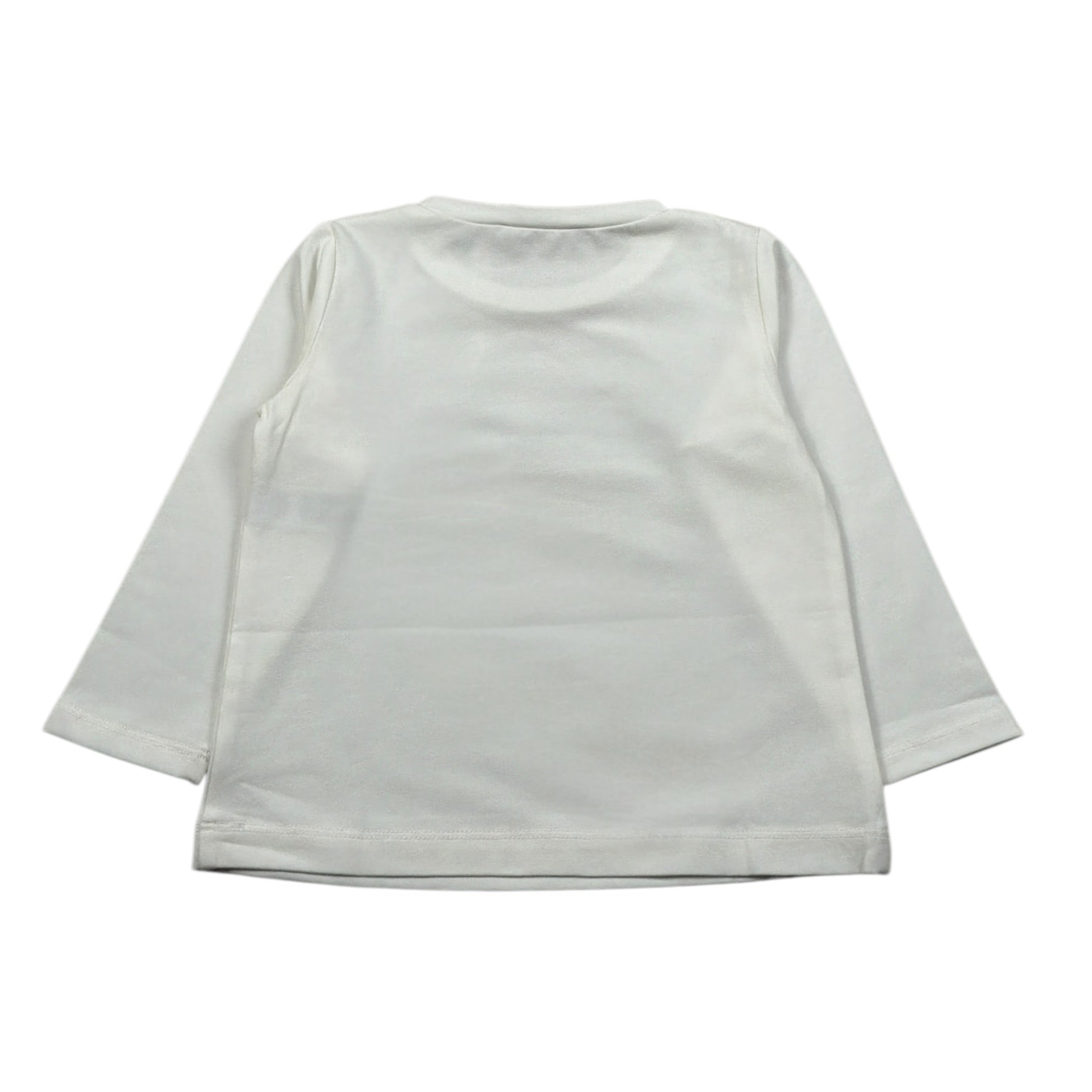 Liu Jo Shirt Girocollo tinta unita Panna per Neonata KF5011N PANNA LIU JO 