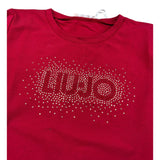Liu Jo Shirt Girocollo tinta unita Rosso per Neonata KF5011NXXXX ROSSO LIU JO 