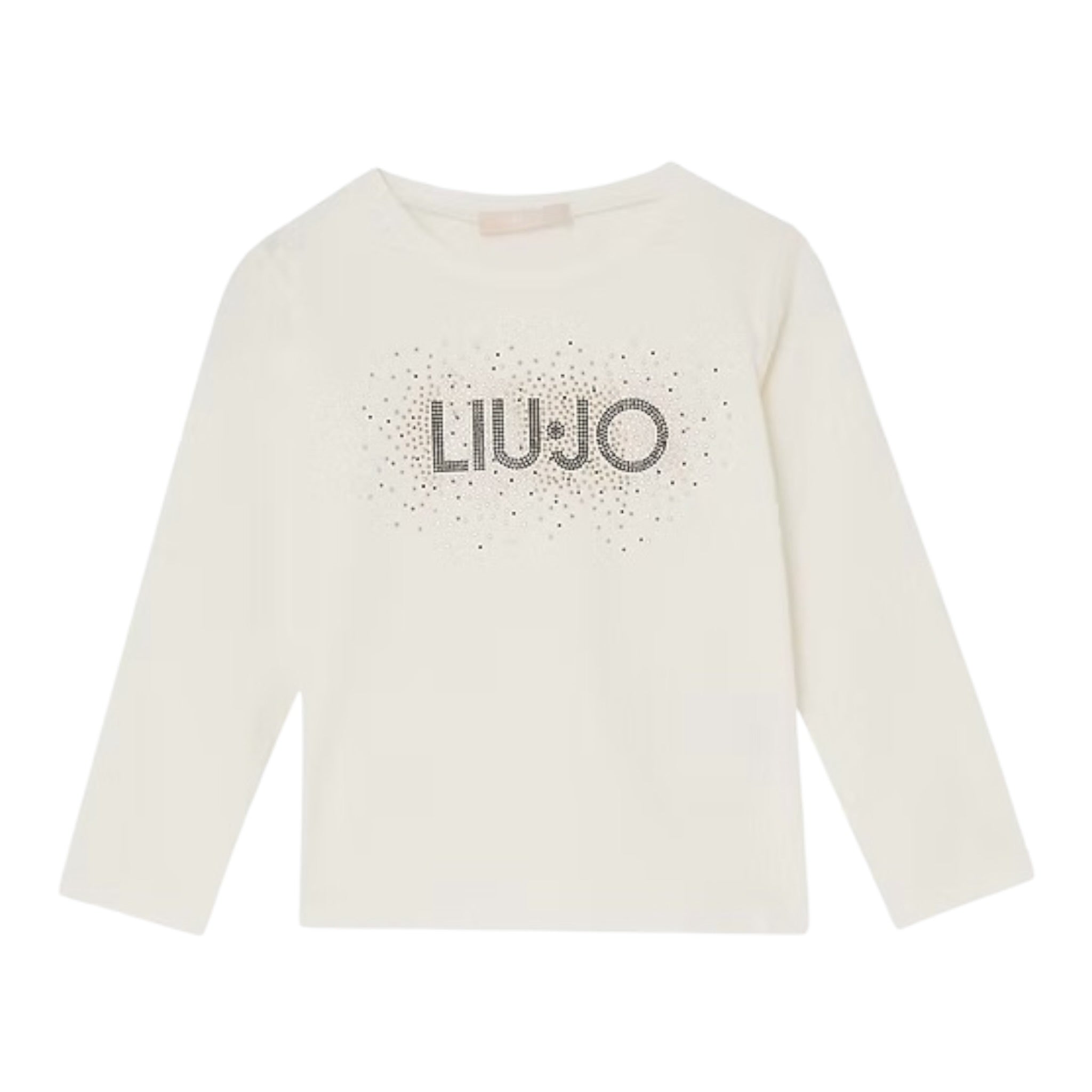 Liu Jo Shirt Girocollo tinta unita Panna per Neonata KF5011XXX PANNA LIU JO 