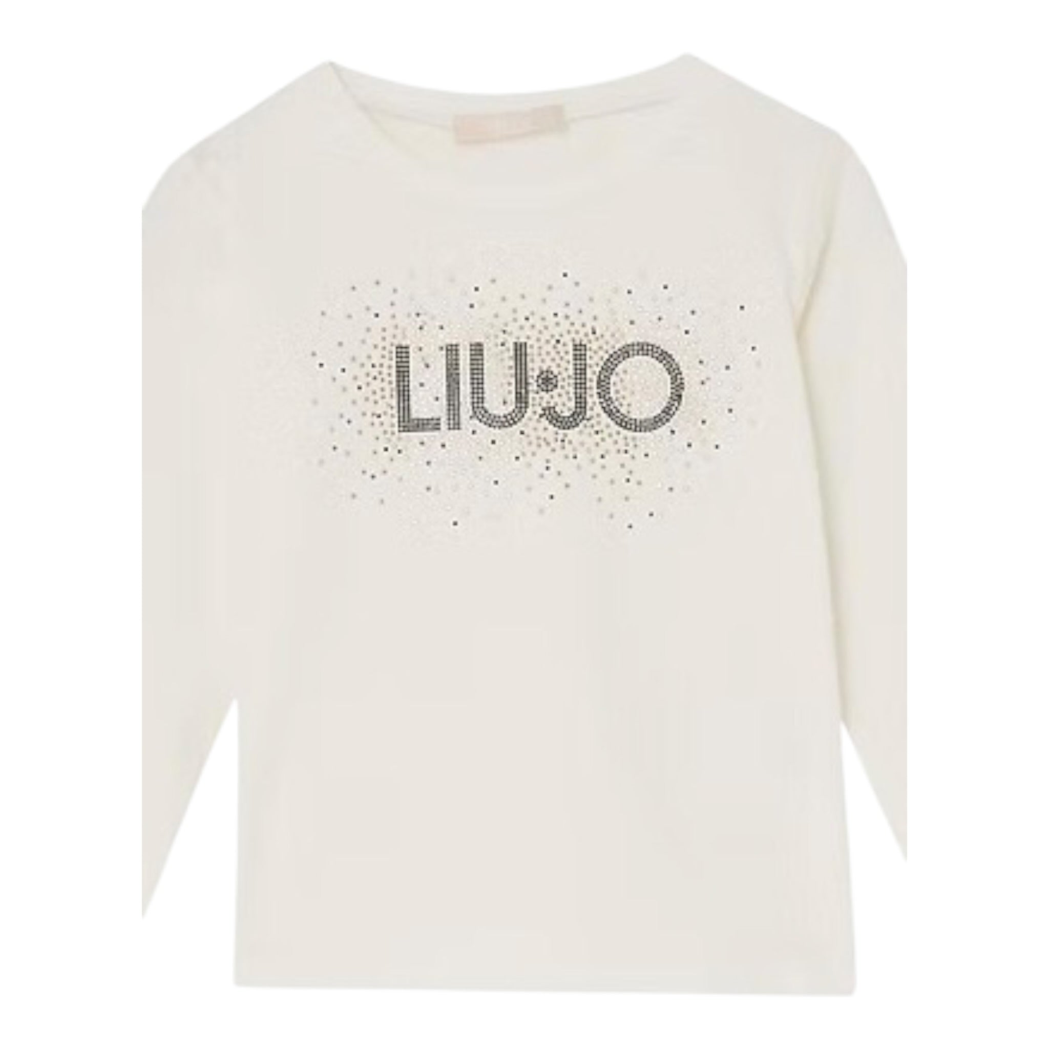 Liu Jo Shirt Girocollo tinta unita Panna per Neonata KF5011XXX PANNA LIU JO 