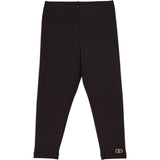 Liu Jo Leggins tinta unita con Logo Nero per Neonata KF5012X NERO LIU JO 