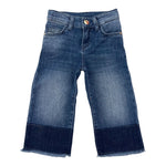 Liu Jo Jeans tinta unita con Girovita Regolabile Blu per Bambina KF5019D BLU LIU JO 