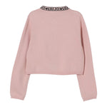 Liu Jo Cardigan tinta unita con Loghi Rosa per Bambina KF5029X ROSA LIU JO 