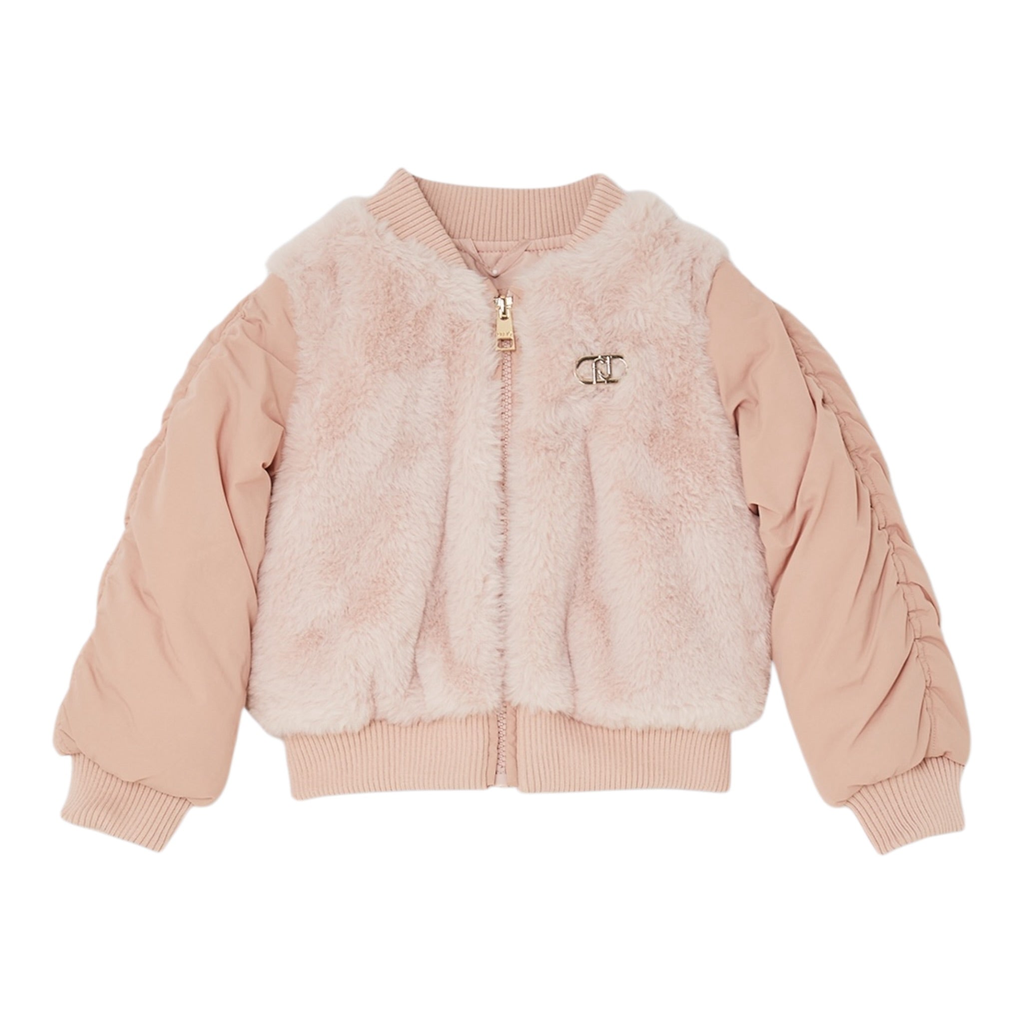 Liu Jo Giubbino tinta unita Rosa per Bambina KF5034 ROSA LIU JO 