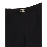 Liu Jo Short tinta unita con Elastico In Vita Nero per Bambina KF5040 NERO LIU JO 
